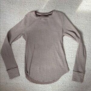Women's Striped Long Sleeve Top